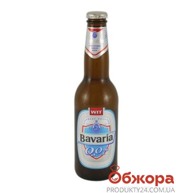 Пиво Бавария Пшеничное 0.33л б/алк. - Ціна. Фото. опис