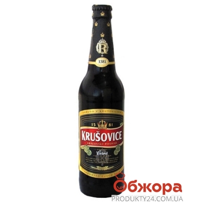 Пиво Крушовице (Krusovice) Imperial 0.5 л. темное – ІМ «Обжора»