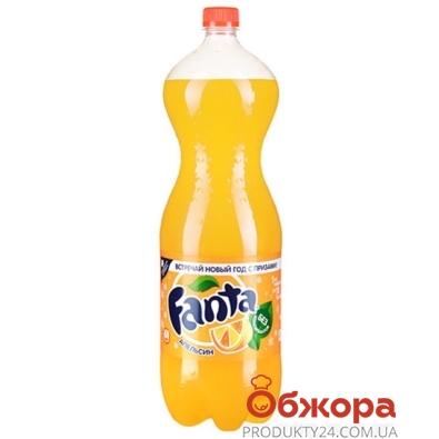 Вода Фанта (Fanta) Апельсин 2.0 л – ИМ «Обжора»