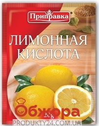 Приправа Приправка 20г лимонная кислота – ІМ «Обжора»