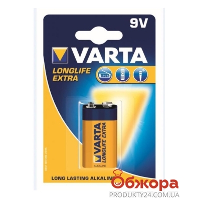 Батарейки Варта (VARTA) LLX LR 9V (крона) – ИМ «Обжора»