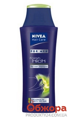 Шампунь NIVEA HAIR CARE Естрем. свіжість д/чол. 250 мл – ІМ «Обжора»