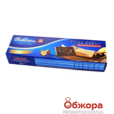 Вафли Бальзен Первый класс молочный шоколад с орехами 125 г – ІМ «Обжора»