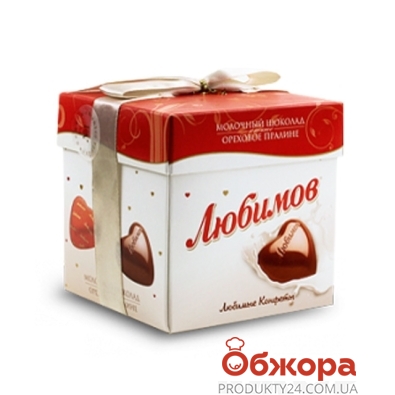 Конфеты Любимов молочные орех пралине 208 г – ИМ «Обжора»