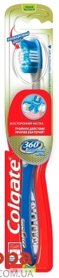 Зубная щетка Колгейт (Colgate) 360 clean (середня) – ИМ «Обжора»
