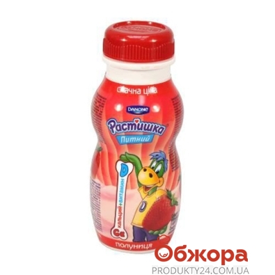 Йогурт Растишка Клубника 200 г – ИМ «Обжора»