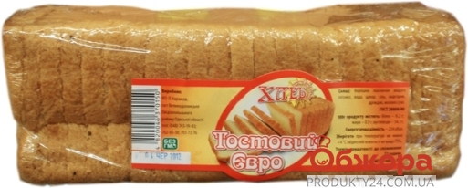 Хлеб Тостовый Евро "Золотое зерно Украины" 600г – ІМ «Обжора»