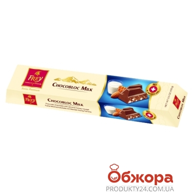 Шоколад Фрей блок молочный с миндалево-медовой нугой 70 г – ІМ «Обжора»