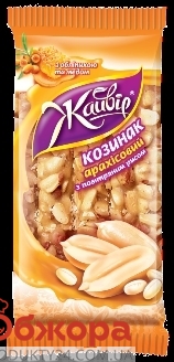 Козинак Жайвір 120г арахісовий з повітряним рисом – ІМ «Обжора»
