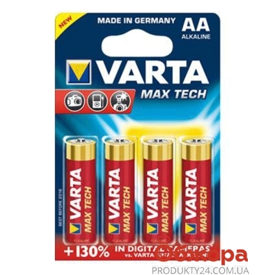 Батарейки Варта (VARTA) max tefh LR 06 AA – ІМ «Обжора»