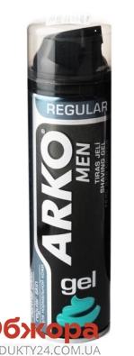 Гель для гоління APKO 200 мл регуляр – ІМ «Обжора»