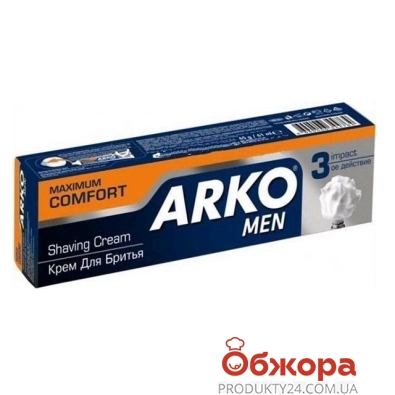 Крем для бритья Арко (Arko) Макс комфорт 65 г – ІМ «Обжора»