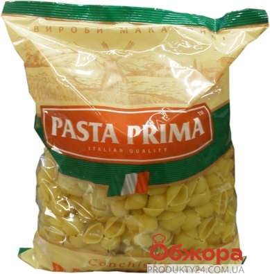 Макароны Паста Прима (Pasta Prima) Ракушки 900 г – ІМ «Обжора»