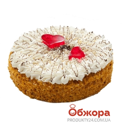 Торт Мариам Медовый с вишнями 1 кг – ІМ «Обжора»