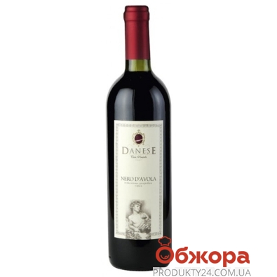 Вино Данезе (Danese) Nero D'Avola  красное полусухое 0,75 л. – ИМ «Обжора»