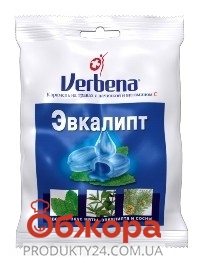 Леденцы Вербена эвкалипт с травами и витамином С 60 г – ИМ «Обжора»