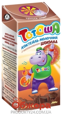 Молоко детское Тотоша 200 гр. шоколад 2% – ІМ «Обжора»