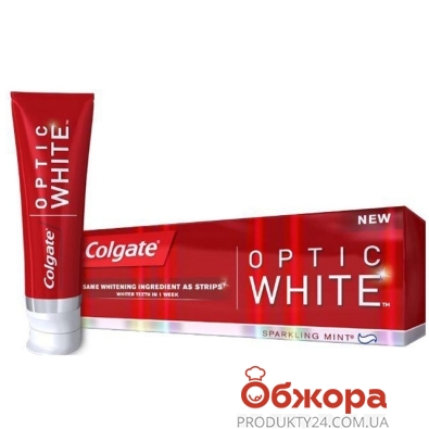 Зубная паста Колгейт (COLGATE) Optic White 75 мл. – ИМ «Обжора»