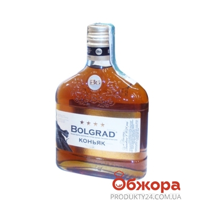 Коньяк Bolgrad 4 зірки 0,25л 40% – ІМ «Обжора»