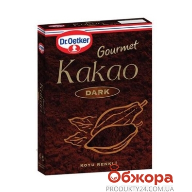 Какао-порошок Dr.Oetker темне 100г – ІМ «Обжора»