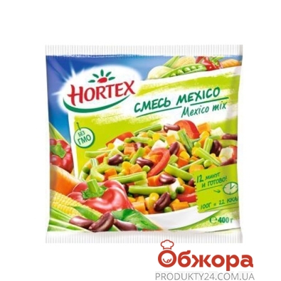Зам.Овочі Хортекс 400гр салат Мексика – ІМ «Обжора»