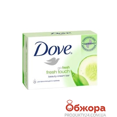 Мыло Дав (Dove) "Прикосновение свежести" 135 гр. – ИМ «Обжора»