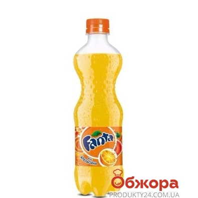 Вода Фанта апельсин 0,5л – ІМ «Обжора»