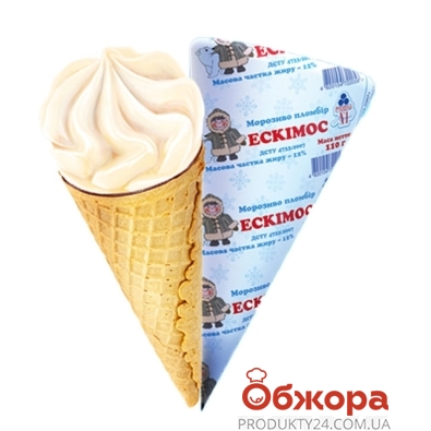 Мороженое Рудь Рожок Эскимос 110 г – ИМ «Обжора»