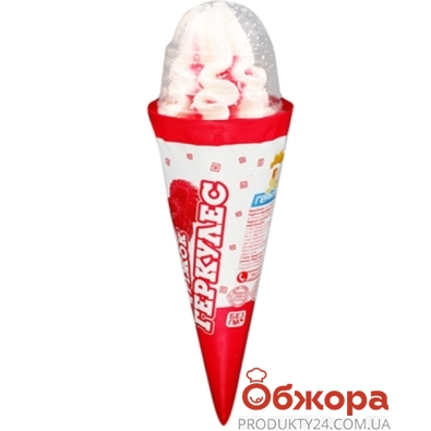 Мороженое Геркулес рожок малина 140 гр. – ИМ «Обжора»