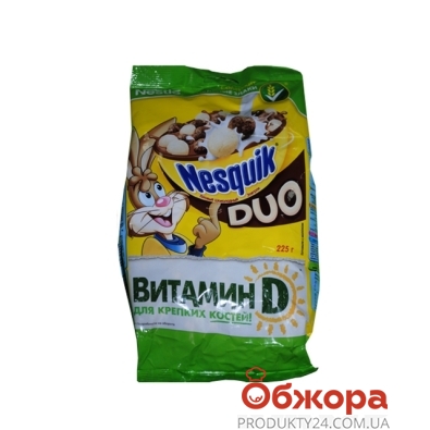 Кукурузные шарики Нестле (Nestle) Несквик ДУО 225 г – ИМ «Обжора»