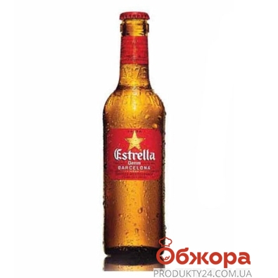 Пиво Эстрелла Damm Barcelona 0,33 л – ИМ «Обжора»