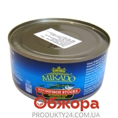 Консервы  Микадо 185 гр. тунец в масле – ИМ «Обжора»