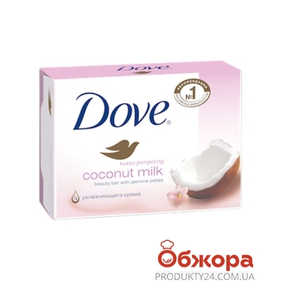 Крем-мыло Дав (Dove) Кокос/Жасмин 135 г – ИМ «Обжора»
