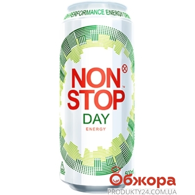 Напиток энергетический Нон Стоп (Non Stop) Day 0.5 л – ІМ «Обжора»