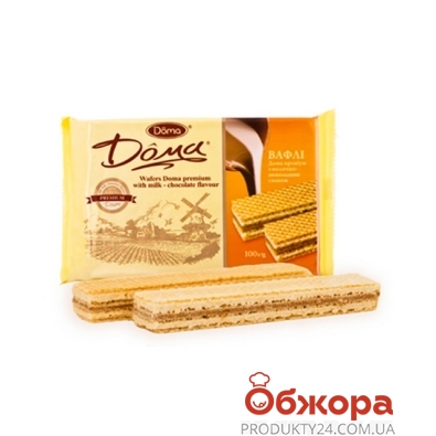 Вафлі Житомир Ролс 100г молоко шоколад – ІМ «Обжора»