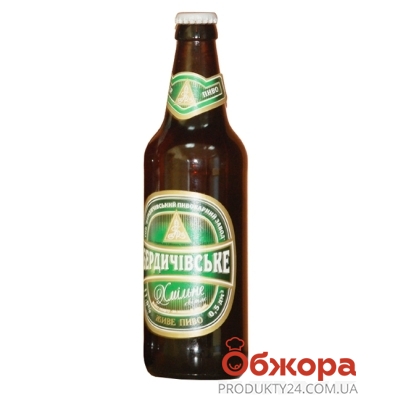 Пиво Бердичевское Хмельное 0,5 л. – ІМ «Обжора»