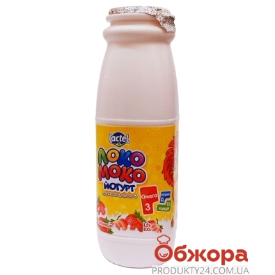 Йогурт Локо-Моко Клубника 1,5% 100 г – ІМ «Обжора»