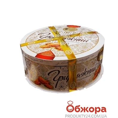 Торт БКК Грильяжный в белой глазури 450 г – ИМ «Обжора»