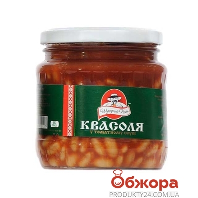Конс, Щедрий Пан 455/470г квасоля в томат,соусі – ІМ «Обжора»