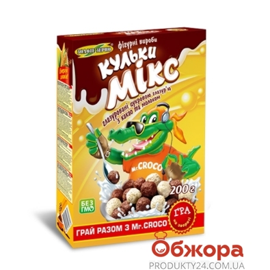 Кукурузные подушечки Золотое Зерно Забава шоколад/молоко 200 г – ИМ «Обжора»