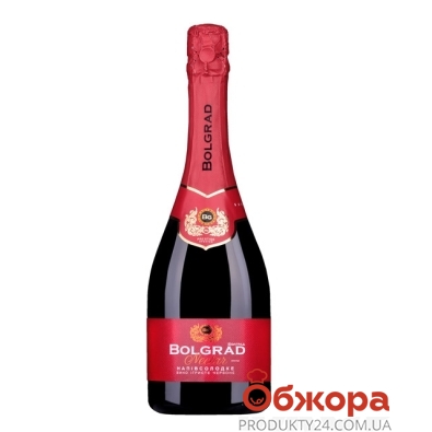 Вино игристое Болград (Bolgrad) Нектар красное п/сл. 0,75 л – ИМ «Обжора»
