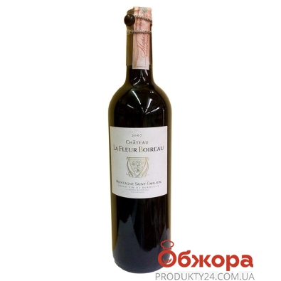 Вино Жан-Батист Оди (Jean-Baptiste Audy) Шато Ля Флер красное сухое 0,75 л – ІМ «Обжора»