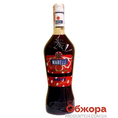Вермут Марелли (Marelli) Мохито красный десертный 1 л – ІМ «Обжора»