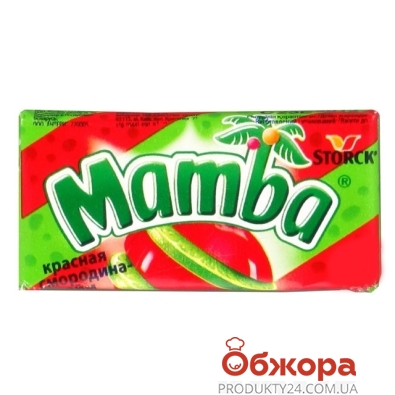Жевательные конфеты Шторк Мамба ассорти 26,5 г – ИМ «Обжора»
