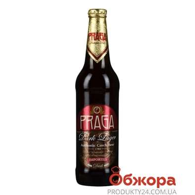 Пиво Злата Прага (Zlata Praha) Темное 0,5 л – ИМ «Обжора»