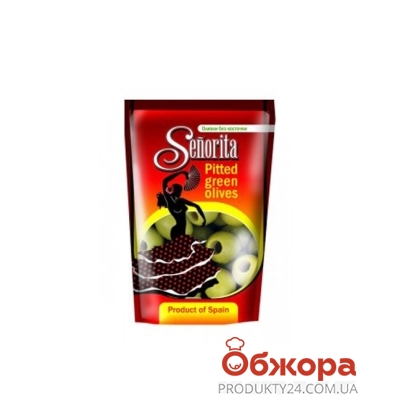 Оливки Сеньйорита 170г б/к  д/пак – ІМ «Обжора»