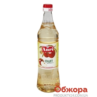 Уксус Анри (Anri) яблочный 6 % 0,5 мл – ИМ «Обжора»