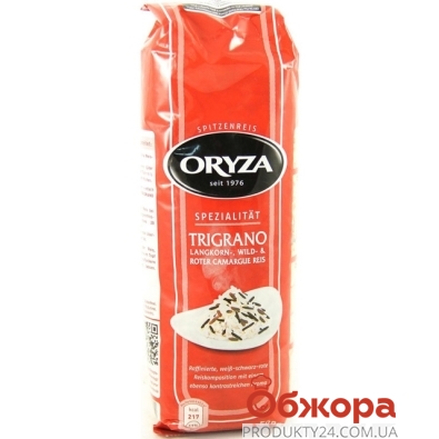 Рис Оруза (Oryza) длинозернистый+дикий+красный 500 г – ИМ «Обжора»