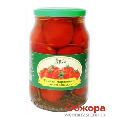 Конс, Бон Херсон 700г томати мариновані по-херсонськи – ІМ «Обжора»