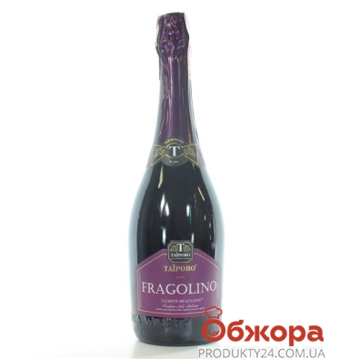 Вино игристое Таирово Fragolino красное сладкое 0,75 л – ИМ «Обжора»